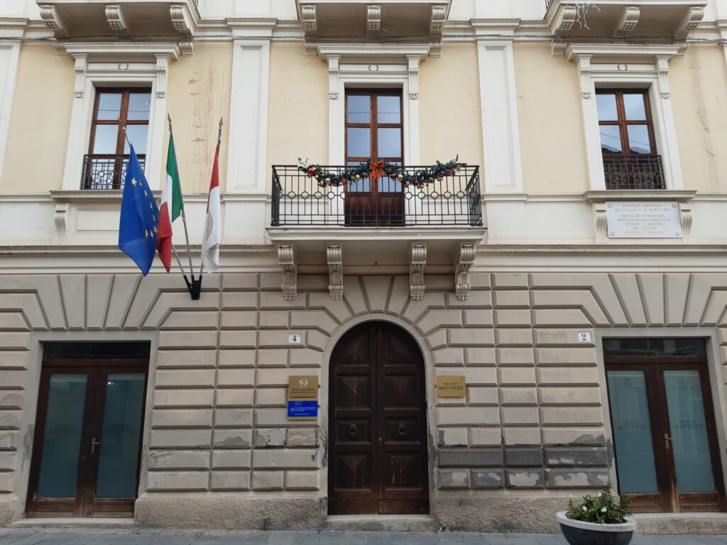 Palazzo Mattioli in corso de Parma